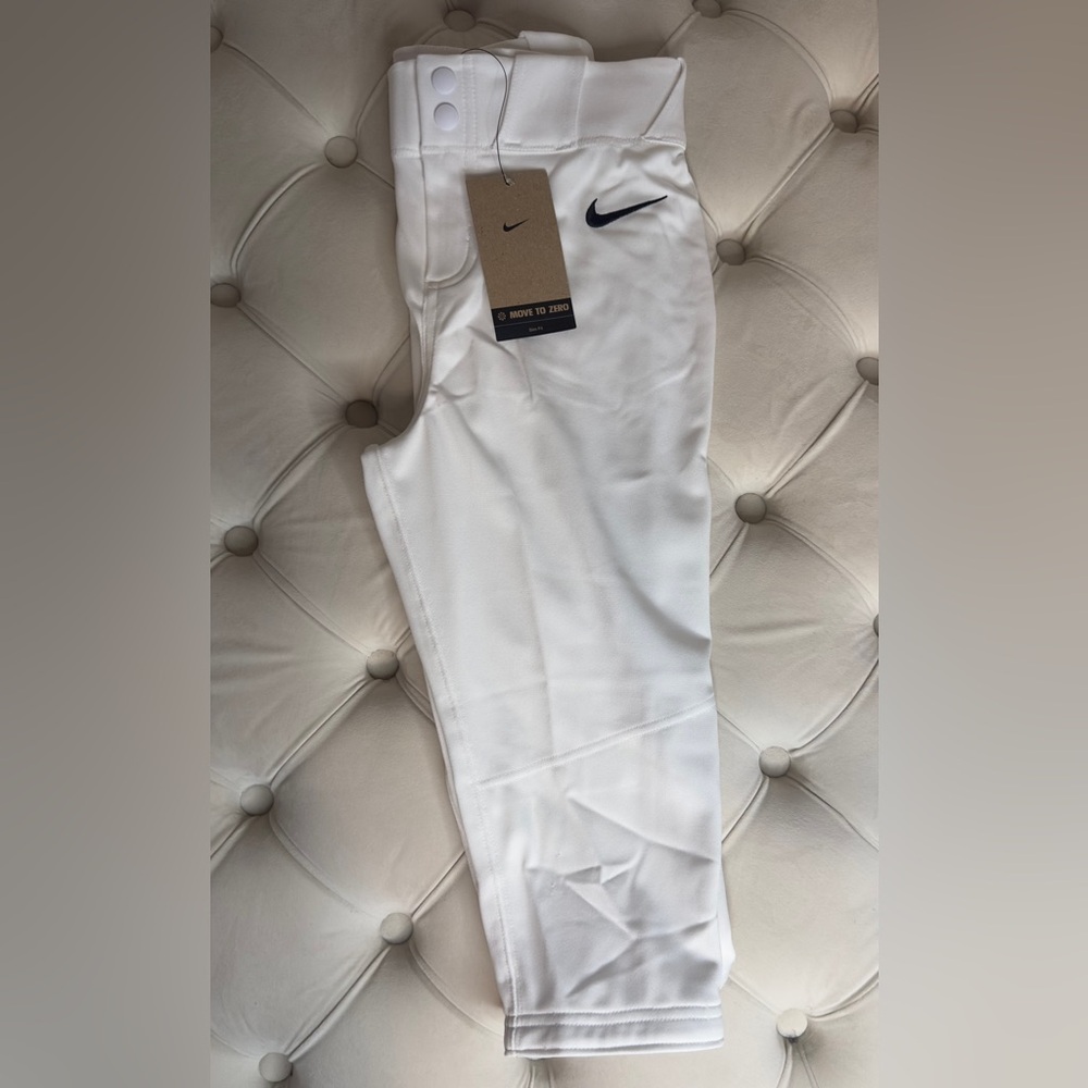 Nike Vapor Select 2 Knicker Softball Pants Kids Girls Size Medium (Unisex) White
